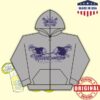 Paper Wings Records Merch Store Katywentmissing Gray Zip-Up Hoodie