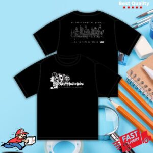 Paper Wings Records Merch Store Katywentmissing Machine T-Shirt Black