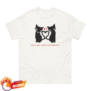 Emily Strange Merch Store Meow And Furrever Tee White