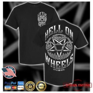 Little Devil Brand Merch Store Hell On Wheels T-Shirt
