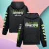 Simply Seattle Storm Merch Seattle Seahawks Two Piece Super Bowl Champions Black Hoodie