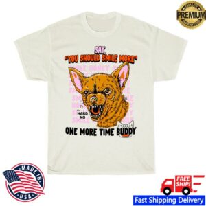 Bossdog Art Shop Merch Store Smile More Tee