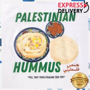 Wearthepeace Store Merch Palestinian Hummus Tee
