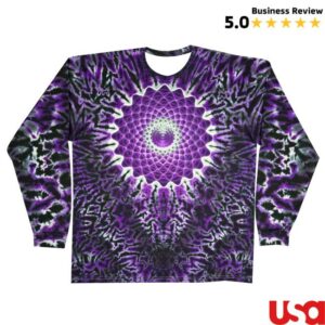Dyes N Good Vibes Merch Store Purple Mist Scrunch Combo Longsleeve