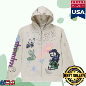 Main Source Merch Store Ripndip Goosebumps Zip Hoody Bone