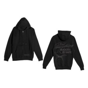 Reezn Merch Store Not Everything Smooth Is Safe Full Zip Hoodie