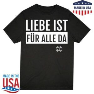 Rammstein Store Merch Liebe Ist Für Alle Da T-Shirt