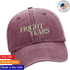 Frightyears Store Merch Vintage Red Cap