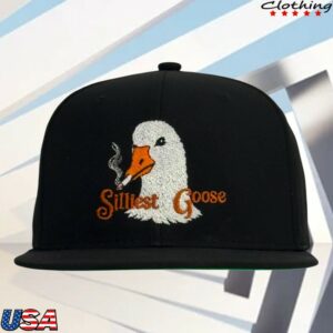 Cmc Motorsports Store Merch Silliest Goose Flat Brim Trucker Hat