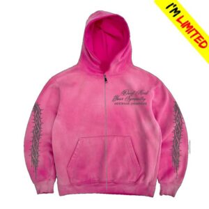 Nothing Nowhere Merch Store Shop Deadbeat Valentine Don’t Need Your Sympathy Zip Hoodie