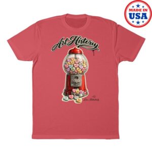 Art History 101 Merch Store Candy Heart Machine Shirt
