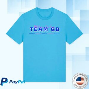 Team Gb Merch Store Team Gb Milan T-Shirt Aqua