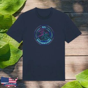 Team Gb Merch Store Team Gb Ski T-Shirt Navy