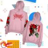 kenny Carcosabc Merch Store Roses Redux Pullover Hoodie Pink Varianta