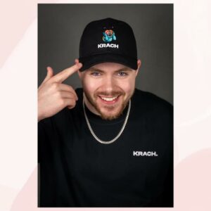 Krach Music Merch Store Krach Cap Black