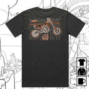 Cboystv Merch Store Shop Neon Bike Tee