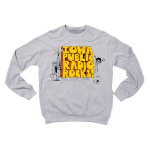 Iowa Public Radio Store Merch Ipr Rocks Crew Sweatshirt