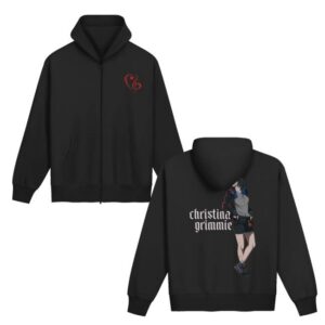Christina Grimmie Store Merch Shop Eoys Premium Zip Up Hoodie