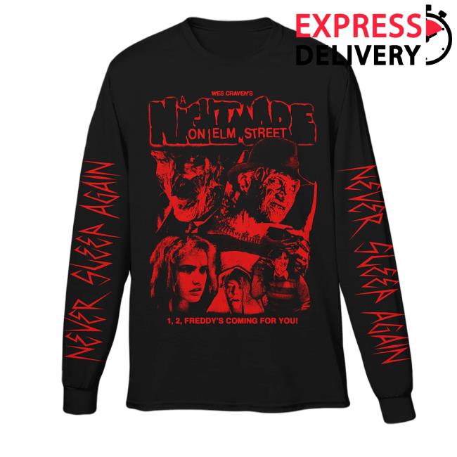 Cavitycolors Shop Merch Store Freddy’s Coming For You Long Sleeve Shirt