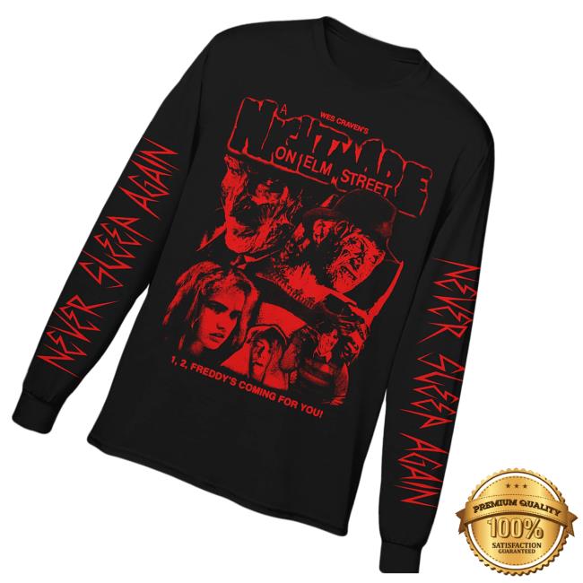 Cavitycolors Shop Merch Store Freddy’s Coming For You Long Sleeve Shirt