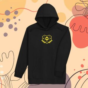 Super Earth Salute Merch Store S.E.S I Love 500Kg Hoodie Democratic Yellow