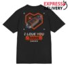kenny Super Earth Salute Merch Store SES I Love 500Kg T Shirta
