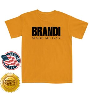 Brandi Carlile Store Merch Brandi Made Me Gay Tour Tee