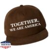 kenny raygun store merch together we are america brown hatpng w