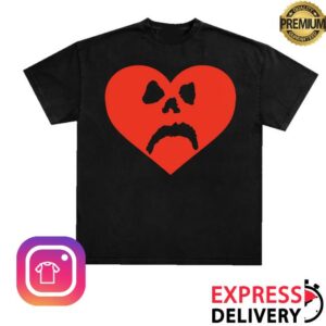 Haunted Mound Shop Merch Store Heart Tee