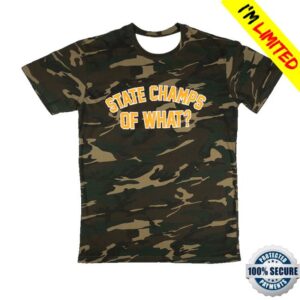 Allotment Shop Merch Store State Champs Of What Camo Tee