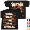 kenny shop chris brown store merch brown language ss t shirtpsdD