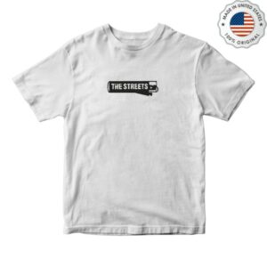 The Streets Official Store Merch Lighter Logo White Tee