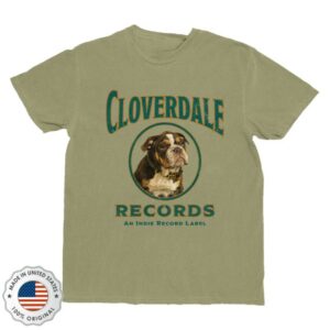 Cloverdale Records Store Merch For The Dogs Tee