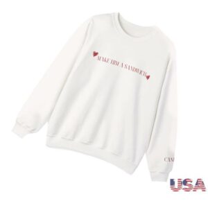 Candace Owens Shop Merch Store Make Him A Sandwich Valentine Crewnecks