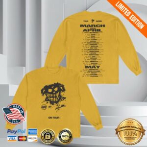 Kenny Mason Store Merch Pup On Tour Long Sleeve