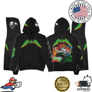 Pull The Plug Patches Merch Store Cliff Burton Legacy Deluxe Pullover Hoodie