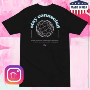 Connection Chiropractic Fl Store Merch Stay Connected Men’S Premium Heavyweight Tee