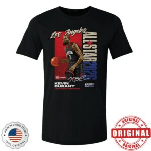 Rocketsshop Store Merch Men’s Houston Rockets 500 Level Kevin Durant 2026 All-Star T-Shirt