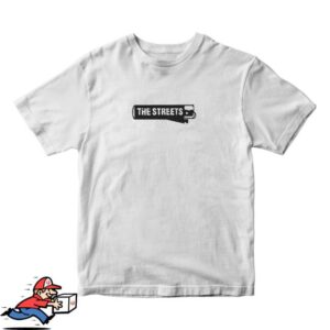 The Streets Merch Store Lighter Logo White Tee