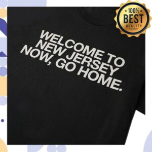 Bleachers Music Store Merch Welcome To New Jersey Tee