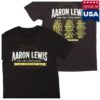 kenny aaron lewis merchandise store merch aaron lewis 2026 tour tee black wpsdd