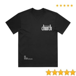 Jades Merch Store Church Black Tee