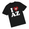 Gatecreeper Merch Store I Heart Az Black Tee