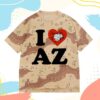Gatecreeper Merch Store I Heart Az Desert Camo Tee