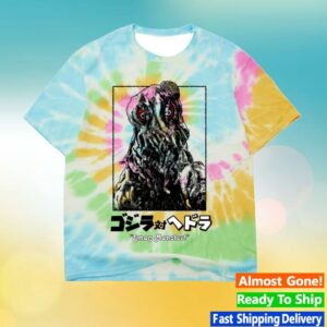 Godzilla Merch Store Shop Hedorah Smog Monster Tie Dye T-Shirt