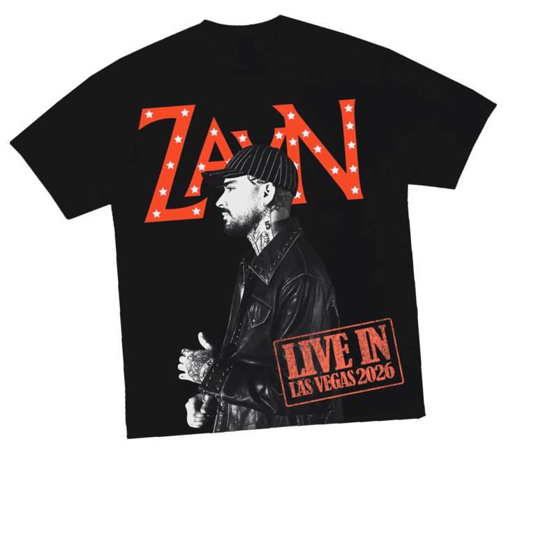 Zayn Store Merch Shop Vegas Red Logo Tee