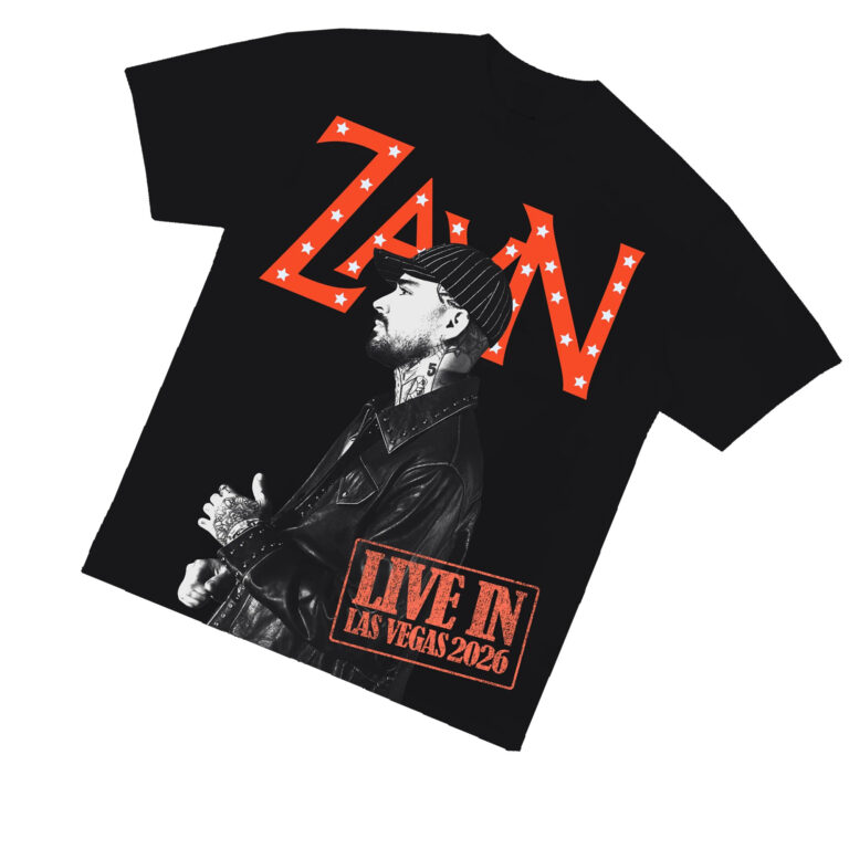 Zayn Store Merch Shop Vegas Red Logo Tee