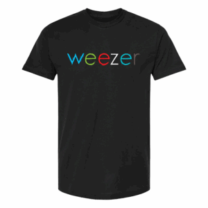 Weezer Merch Store Weezer Coloring Book Black T-Shirt