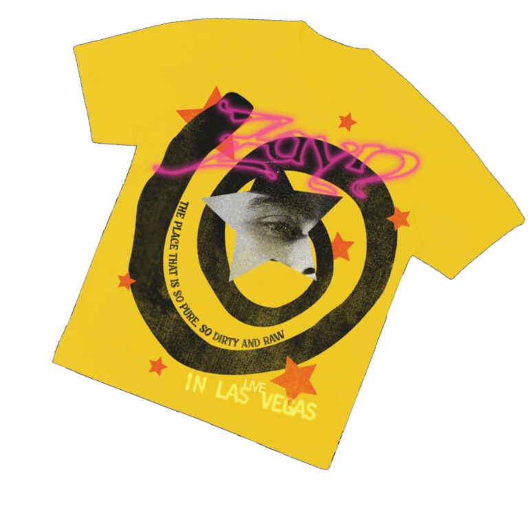 Zayn Store Merch Shop Collage Live In Vegas Tee