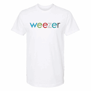 Weezer Merch Store Weezer Coloring Book White T-Shirt